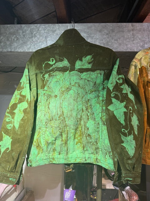 GREEN FAERIE Jean Jacket Size XL