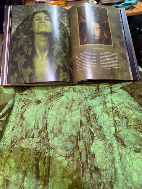 GREEN FAERIE Jean Jacket Size XL