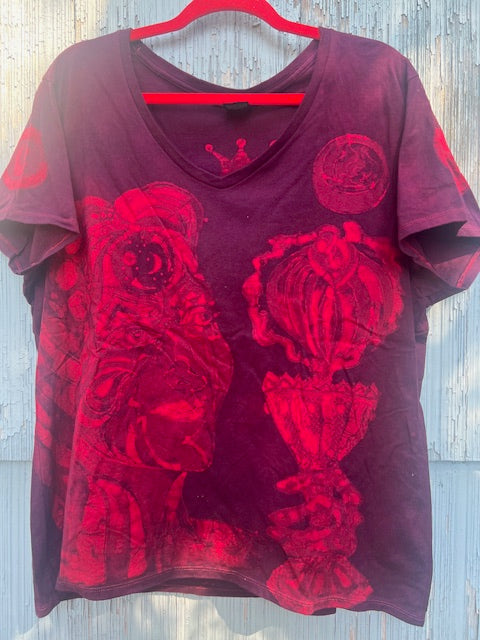 RED "Knight of Cups" from Tarot of the Pomegranate Size 2X