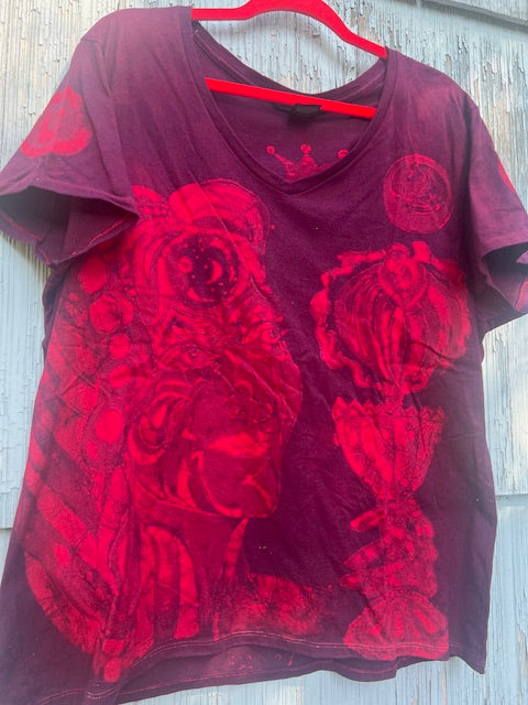 RED "Knight of Cups" from Tarot of the Pomegranate Size 2X