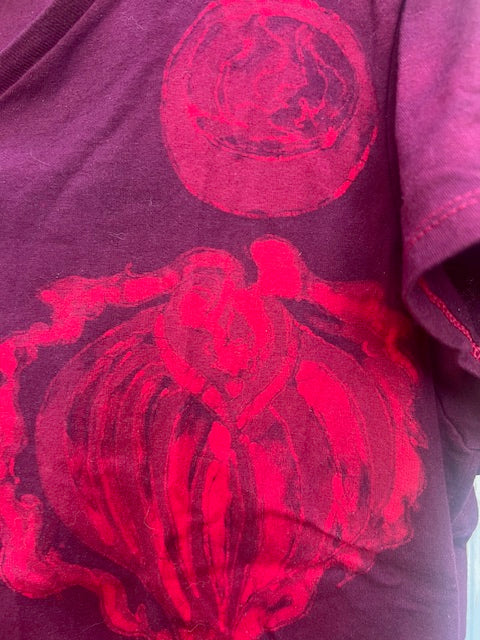 RED "Knight of Cups" from Tarot of the Pomegranate Size 2X