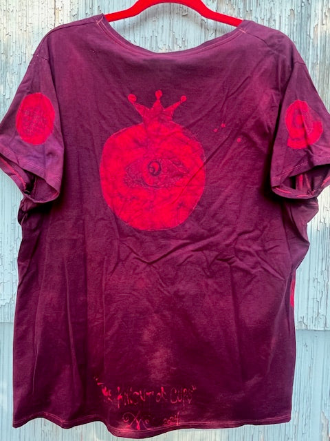 RED "Knight of Cups" from Tarot of the Pomegranate Size 2X