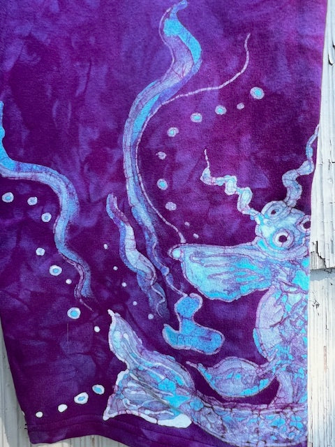 Purple Blue Fishes Capri's