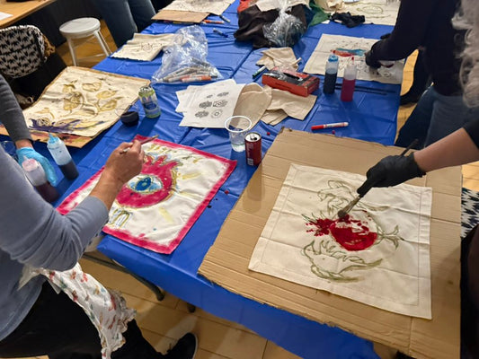 My Batik Workshop in Mercer Island!