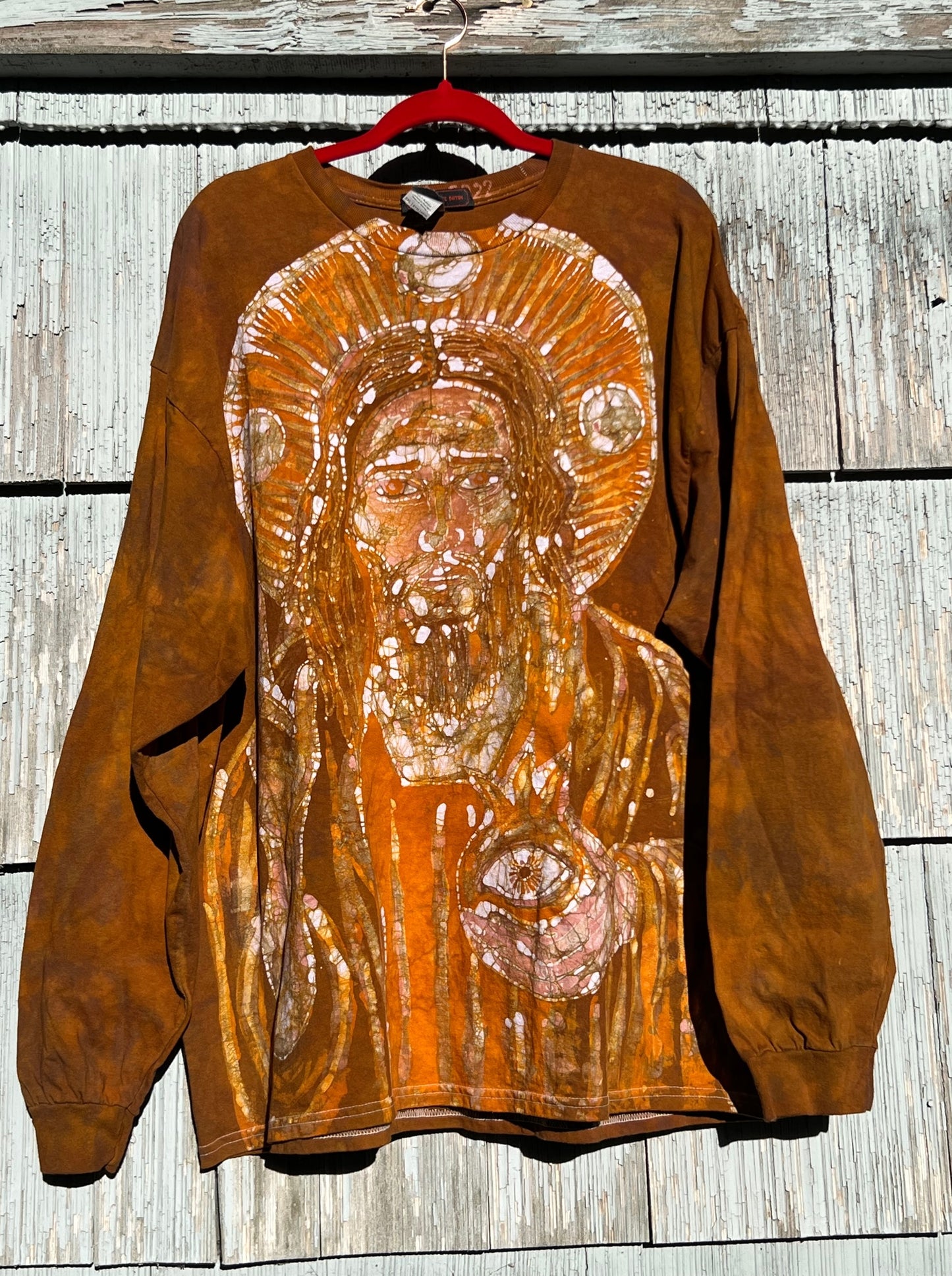 SHROUD OF TURIN long sleeved cotton shirt