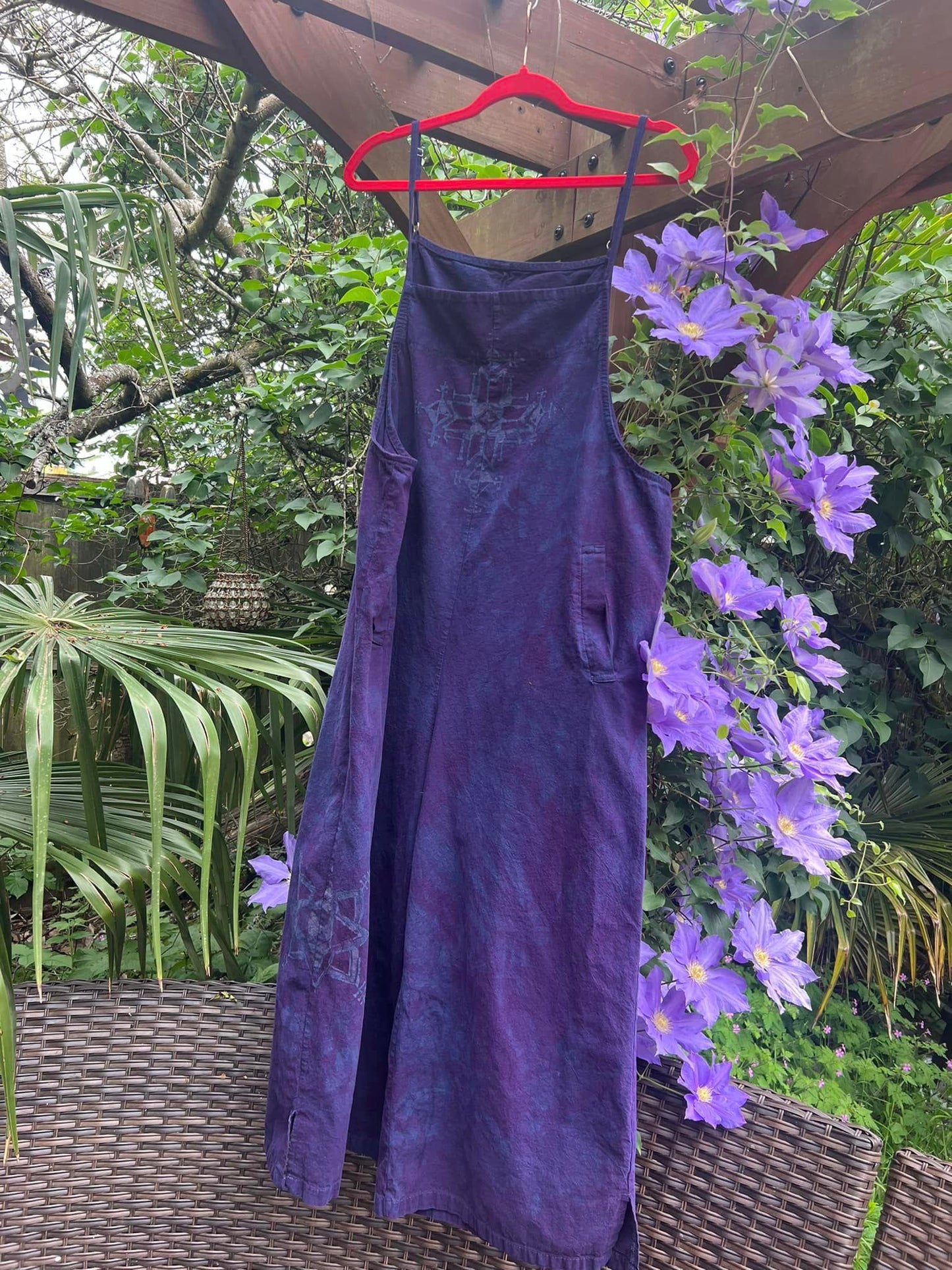 Purple Dreamtime OVERALLS ~ Available at MIND SET APOTHECARY Boutique