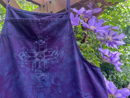 Purple Dreamtime OVERALLS ~ Available at MIND SET APOTHECARY Boutique