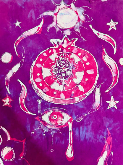 CUSTOM BATIKED CLOTH for Sewing