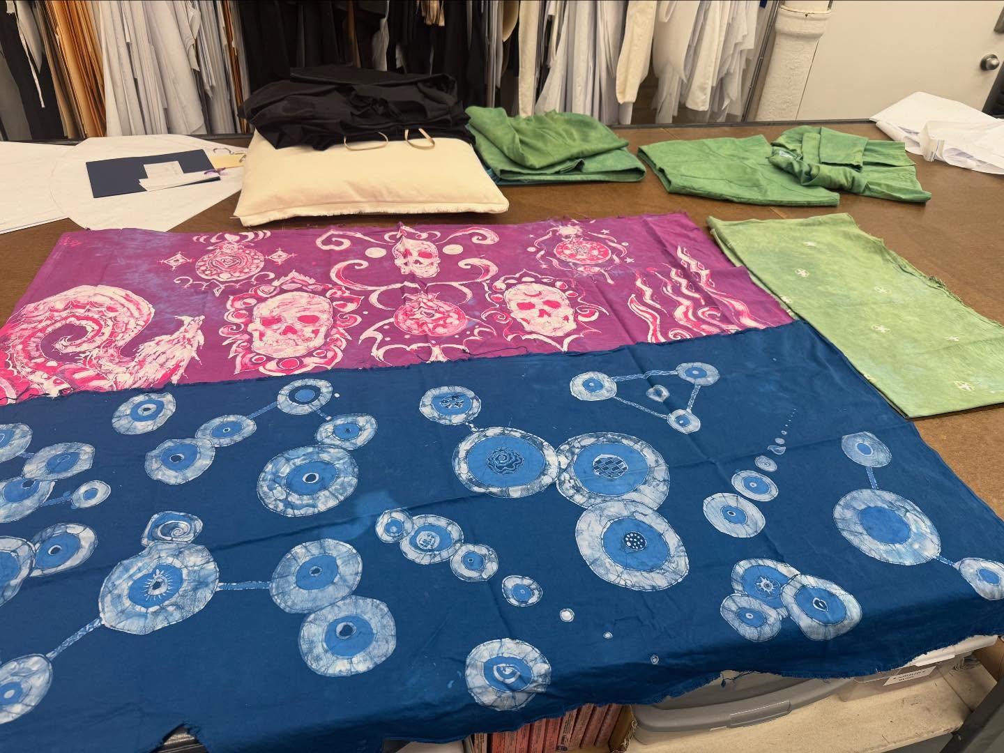 CUSTOM BATIKED CLOTH for Sewing