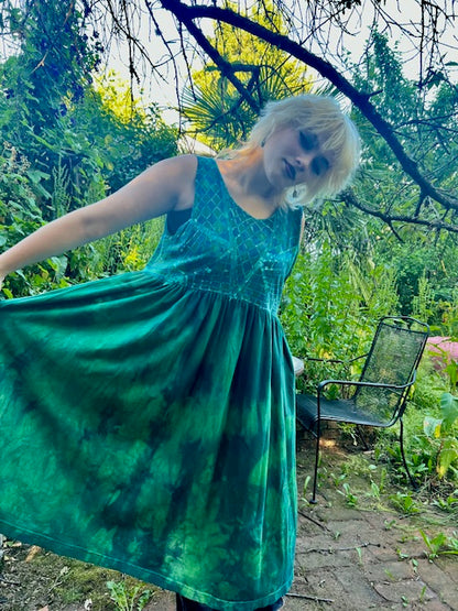 PORTAL into the LABYRINTH Dress ~ Available at MIND SET APOTHECARY on Vashon Island