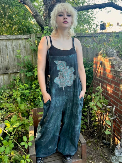 TEAL ETHERIA of the OCEAN OVERALLS