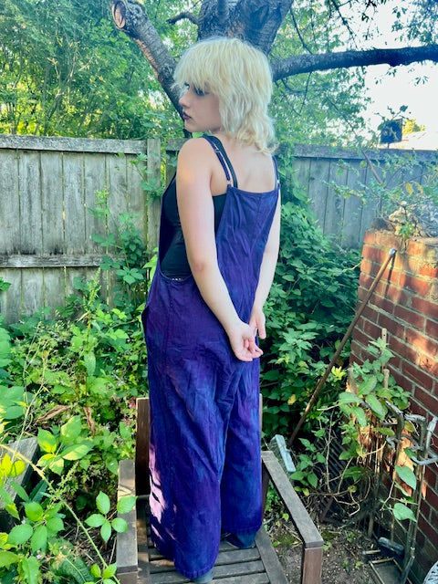 Purple Dreamtime OVERALLS ~ Available at MIND SET APOTHECARY Boutique