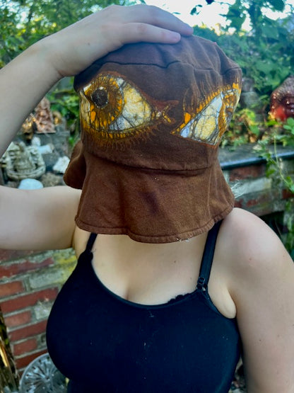 AMBER EYES OF FREYA Flapper Hat