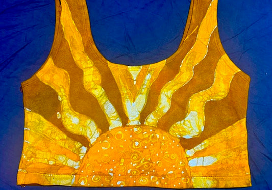 SUNSHINE on my Shoulders CROP TOP