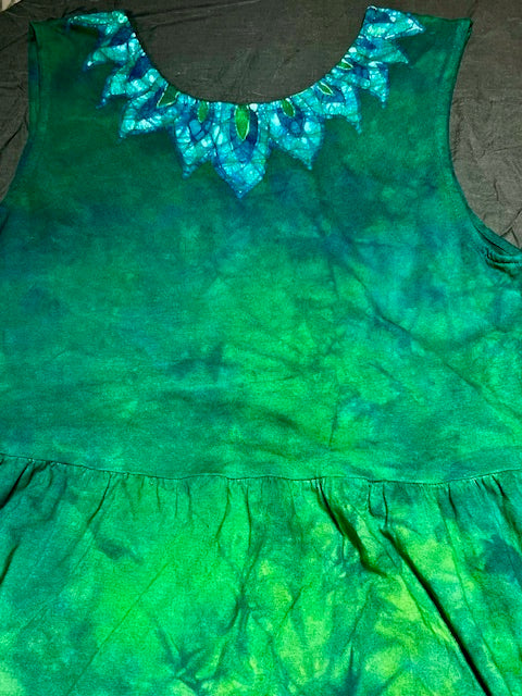 Green Paradise PEACOCK Dress