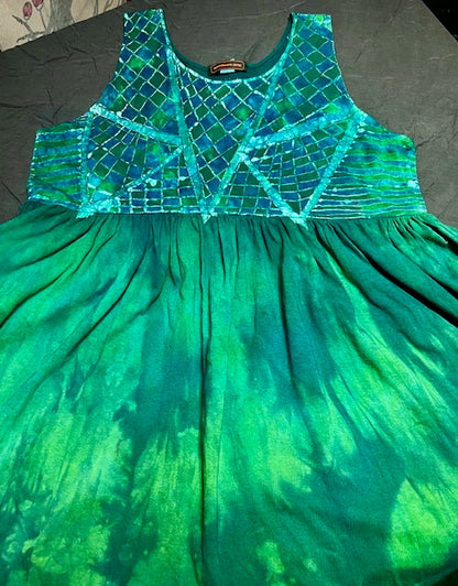 PORTAL into the LABYRINTH Dress ~ Available at MIND SET APOTHECARY on Vashon Island