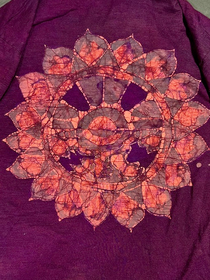 Imperial Purple MANDALA Sunset HOODIE ~ Available at MIND SET APOTHECARY Boutique on Vashon Island