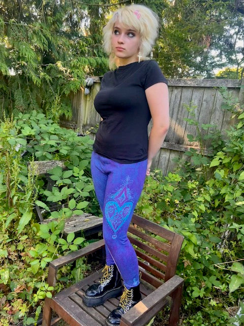 Lavender Love Dream LEGGINGS ~ Available at BOOTYLAND on Capitol Hill