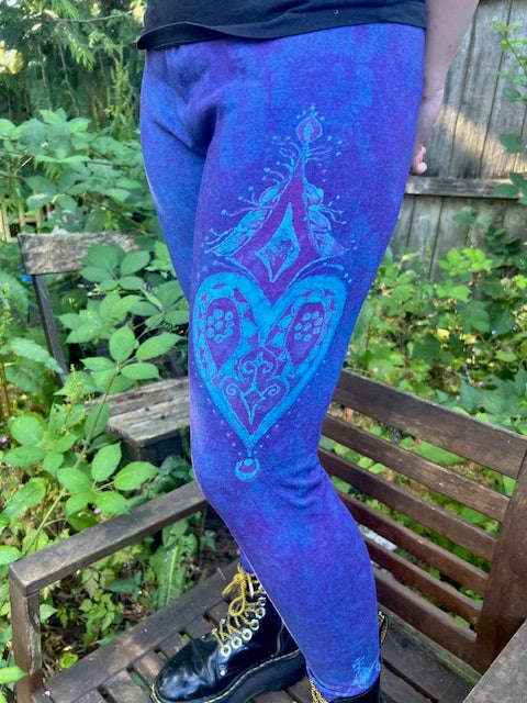 Lavender Love Dream LEGGINGS ~ Available at BOOTYLAND on Capitol Hill