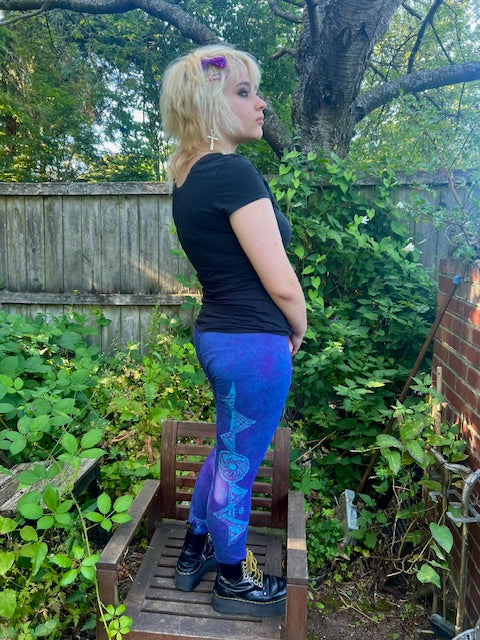 Lavender Love Dream LEGGINGS ~ Available at BOOTYLAND on Capitol Hill