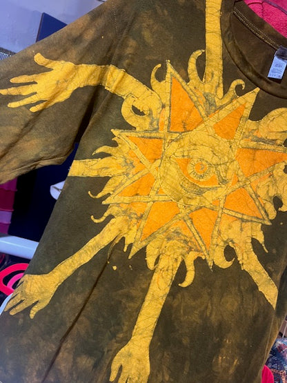 Wear "THE SUN" in Batik ~ Avaialble at BOOTYLAND on Capitol Hill