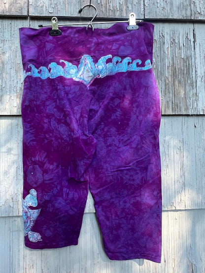 Purple Blue Fishes Capri's ~ Available at BOOTYLAND on Capitol Hill